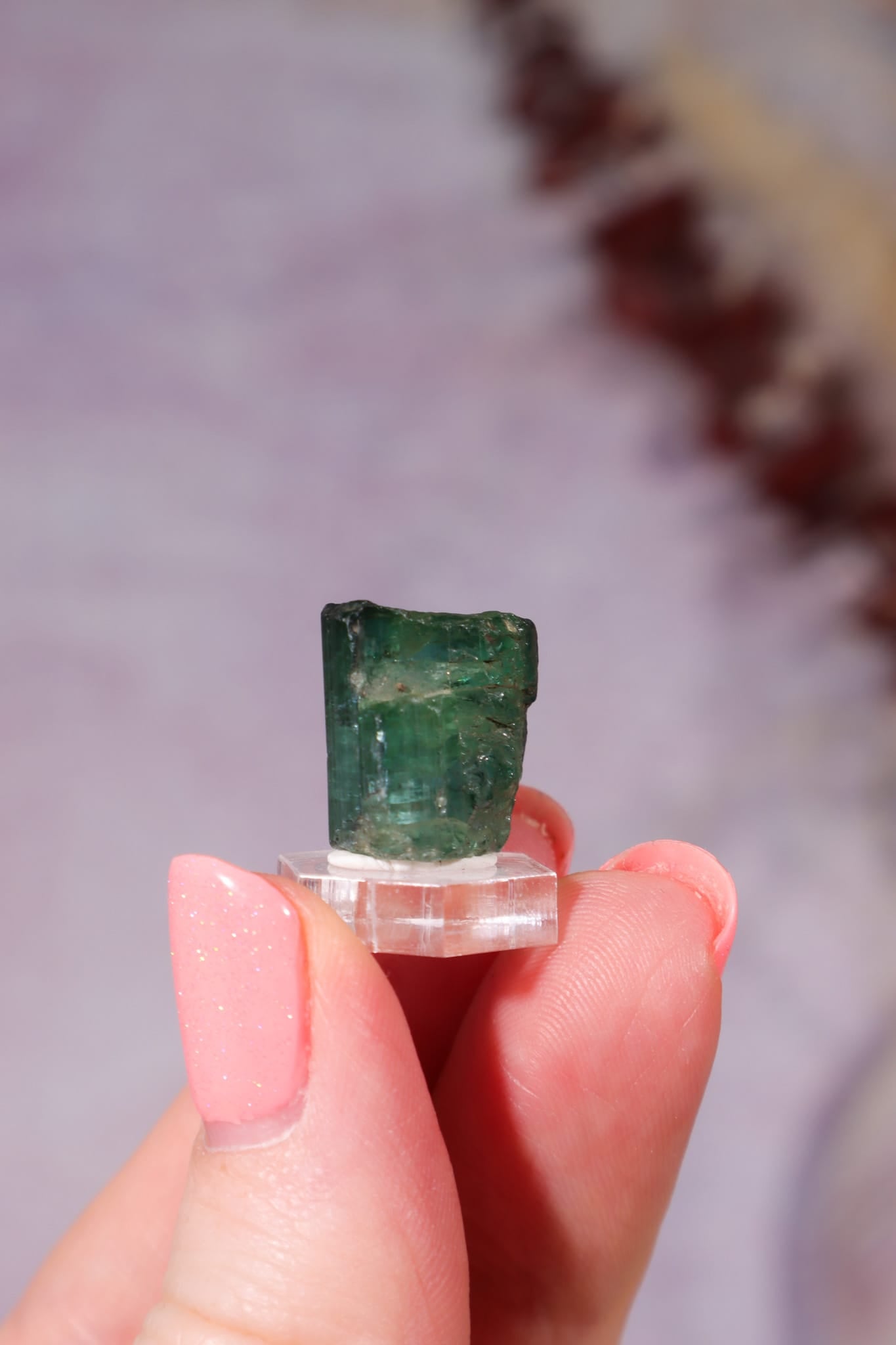 Green Tourmaline (Verdelite) | 14 × 13 × 11mm | Brazil Mineral Specimen Tali & Loz Crystals