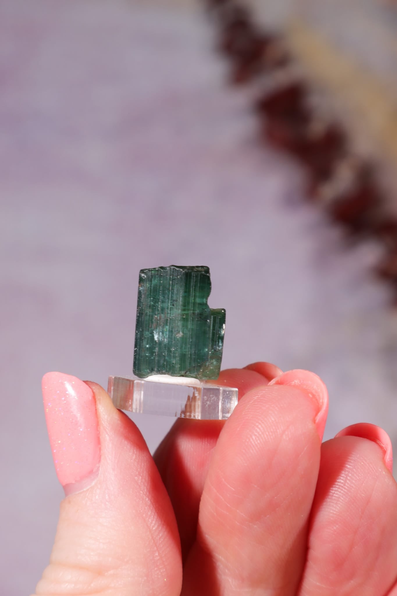 Green Tourmaline (Verdelite) | 14 × 13 × 11mm | Brazil Mineral Specimen Tali & Loz Crystals