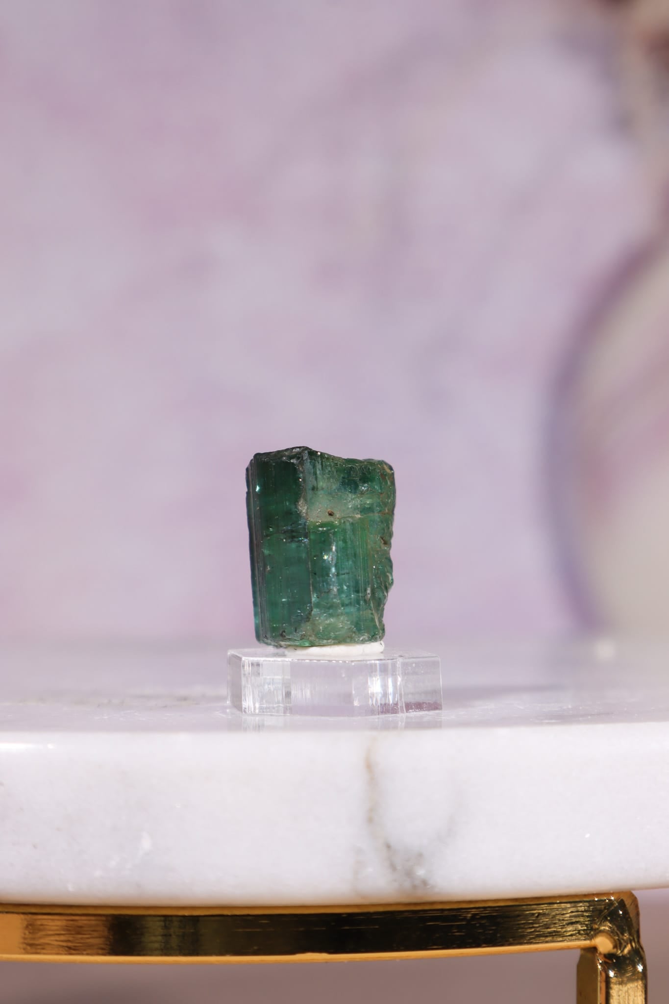 Green Tourmaline (Verdelite) | 14 × 13 × 11mm | Brazil Mineral Specimen Tali & Loz Crystals