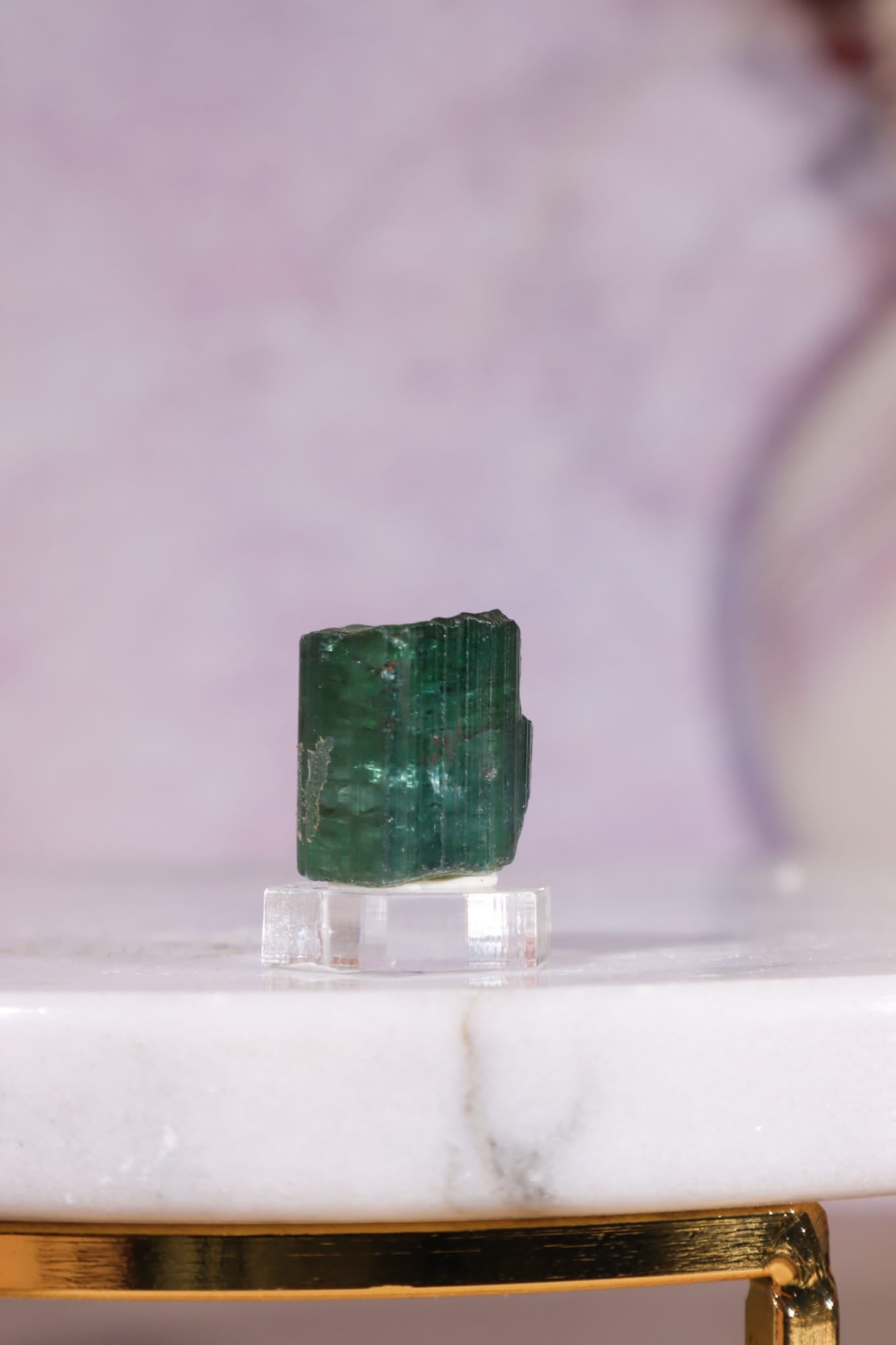 Green Tourmaline (Verdelite) | 14 × 13 × 11mm | Brazil Mineral Specimen Tali & Loz Crystals