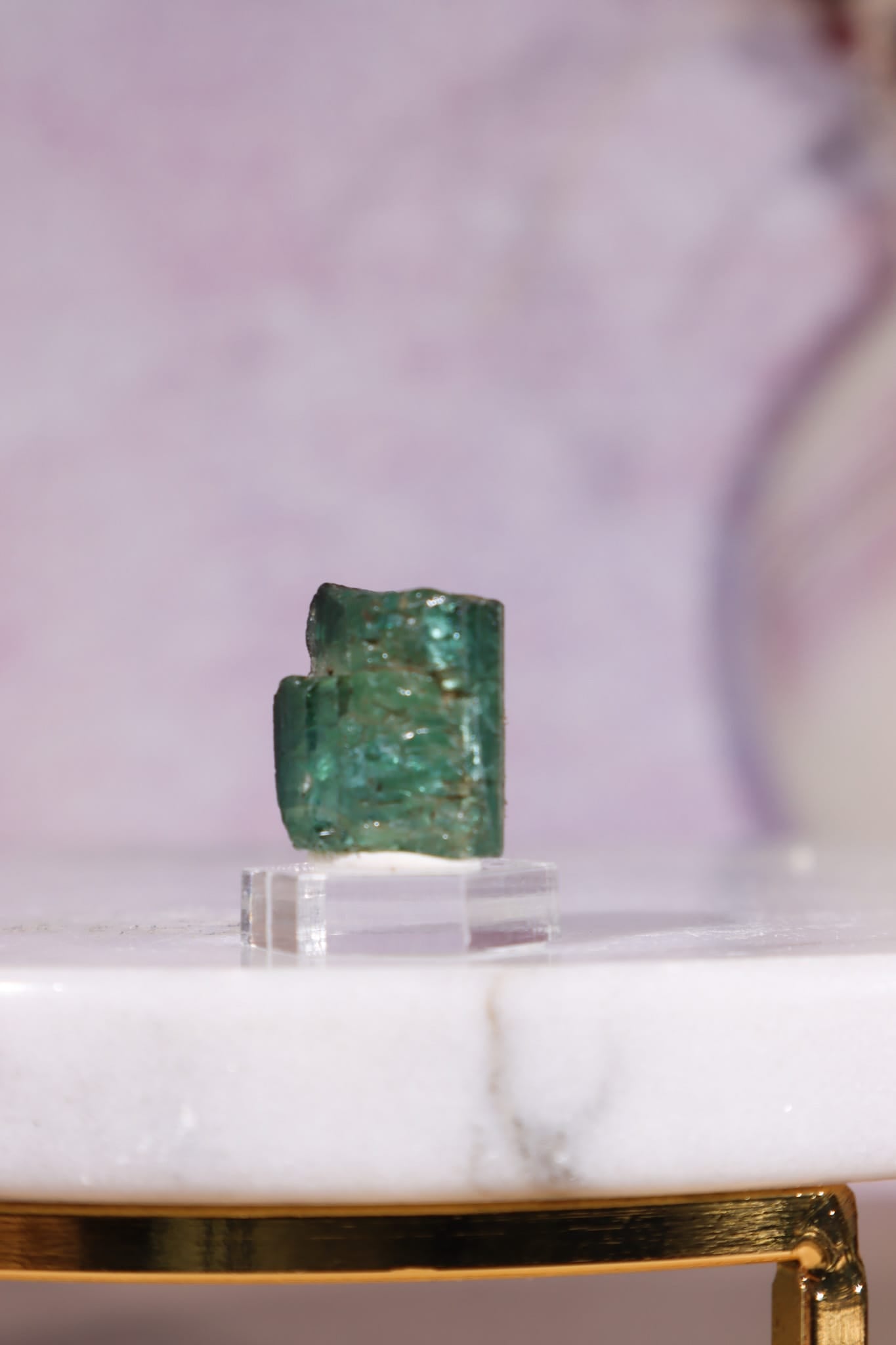Green Tourmaline (Verdelite) | 14 × 13 × 11mm | Brazil Mineral Specimen Tali & Loz Crystals