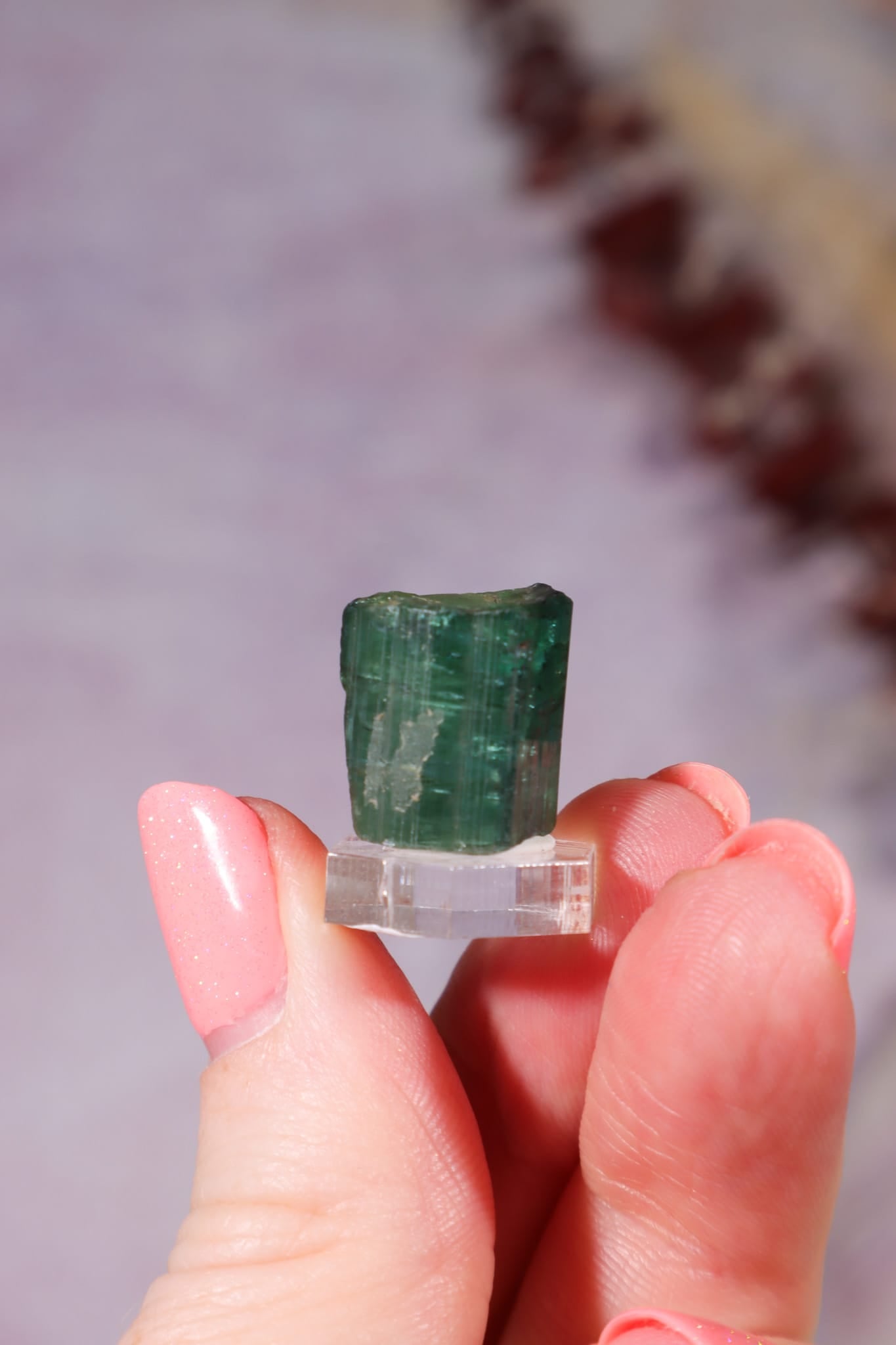 Green Tourmaline (Verdelite) | 14 × 13 × 11mm | Brazil Mineral Specimen Tali & Loz Crystals