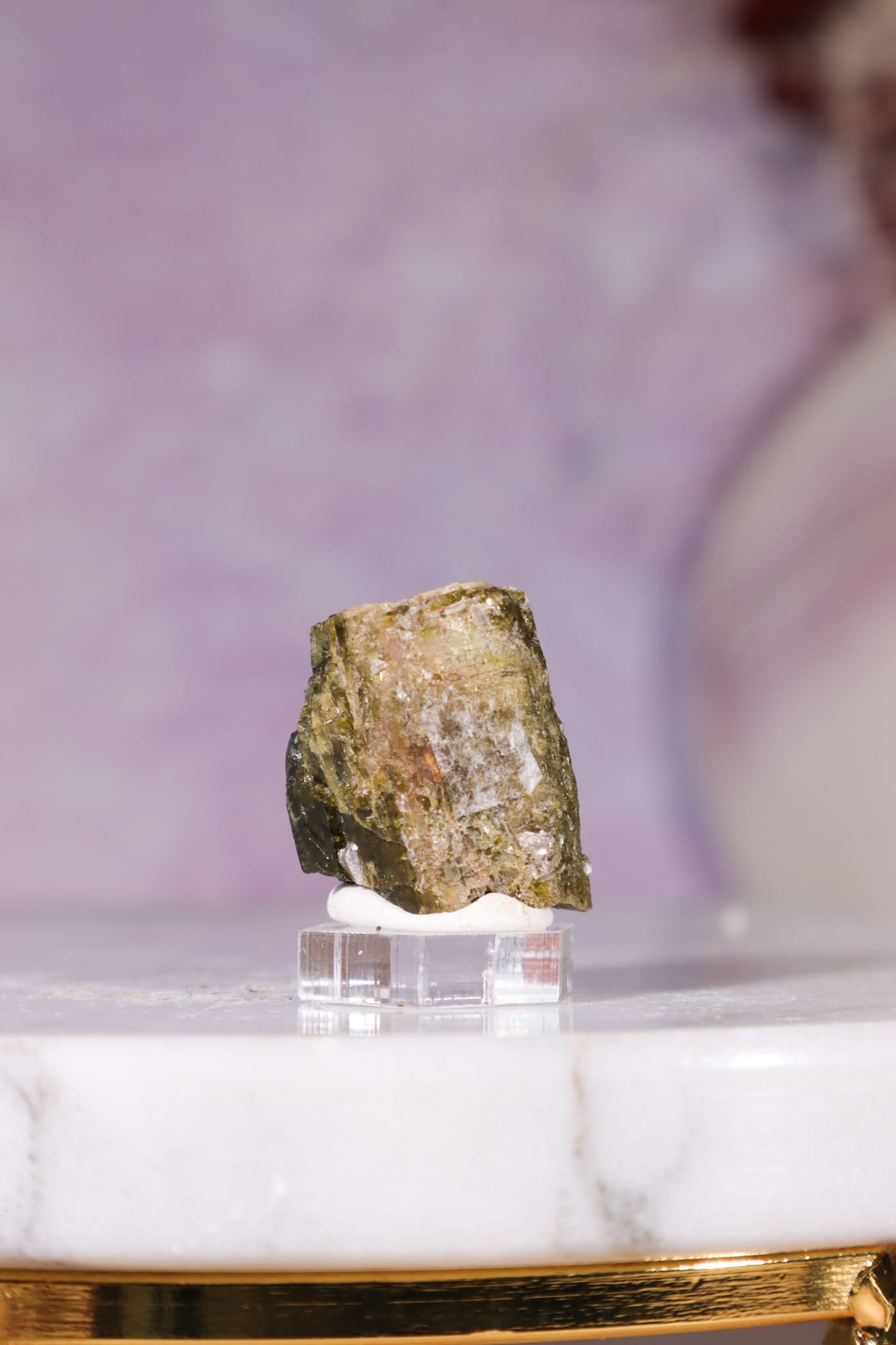 Green Tourmaline (Verdelite) | 16 × 16 × 12mm | Brazil Mineral Specimen Tali & Loz Crystals