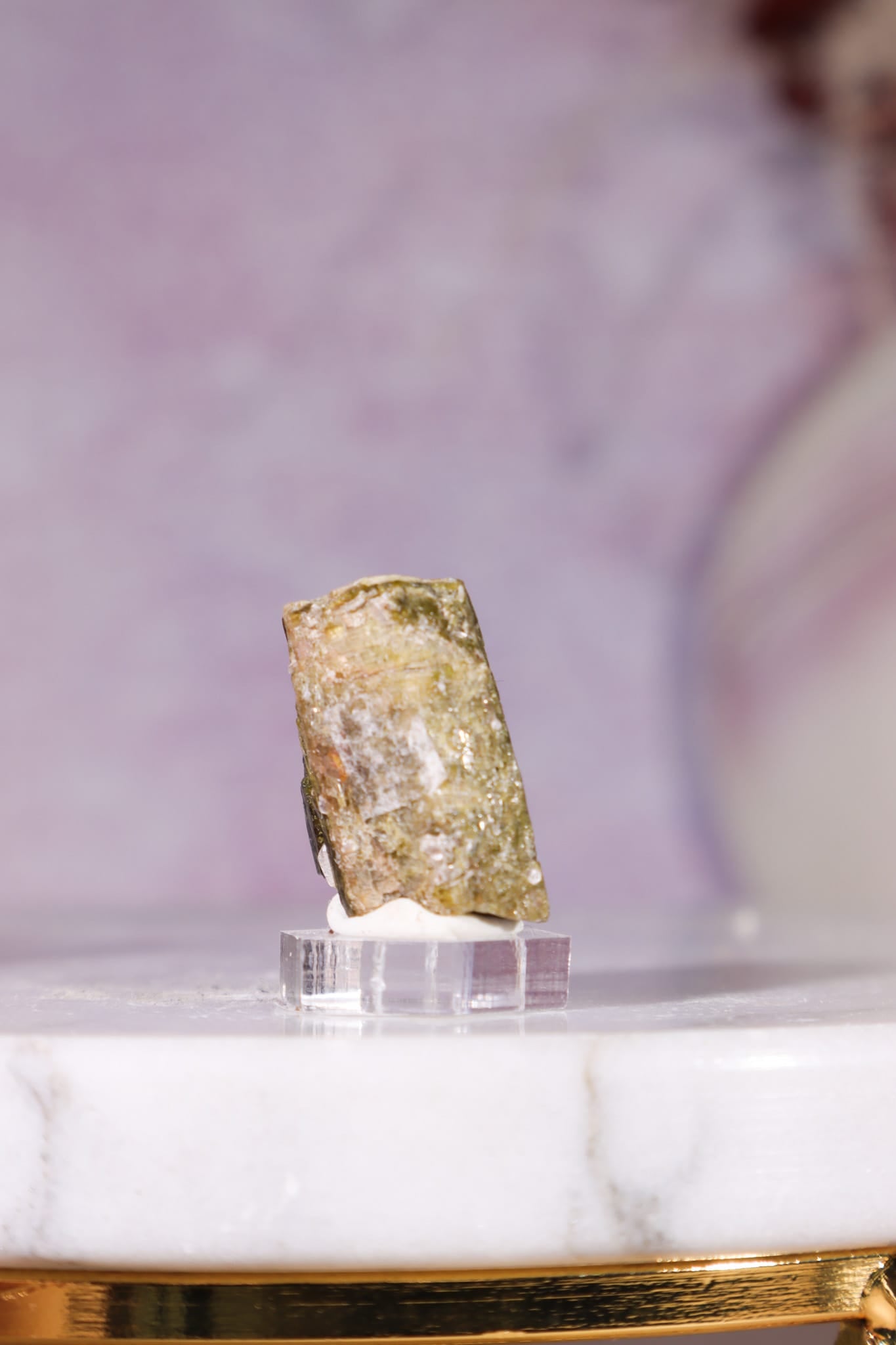 Green Tourmaline (Verdelite) | 16 × 16 × 12mm | Brazil Mineral Specimen Tali & Loz Crystals