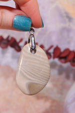 Grey Agate Pendant, Sold as Seen Pendants Tali & Loz