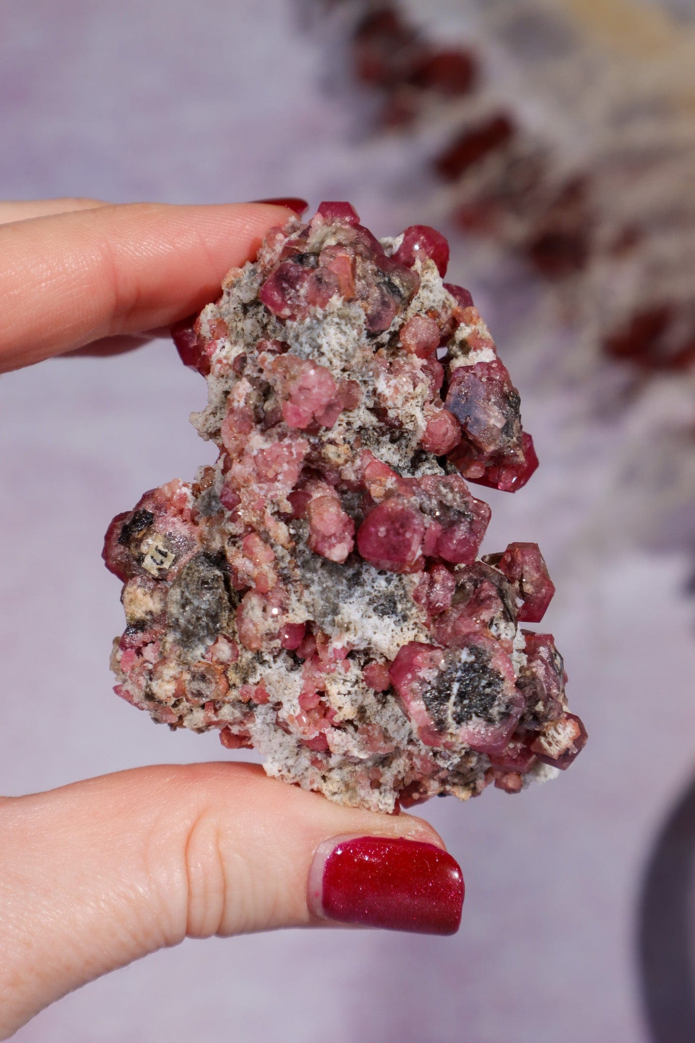 Grossular Garnet Specimen 81gr, Mexico Specimen Tali & Loz Crystals