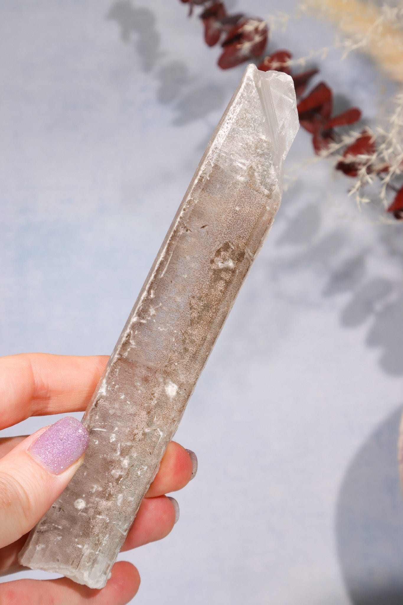 Gypsum With Iron Inclusions 15cm Specimen Tali & Loz Crystals