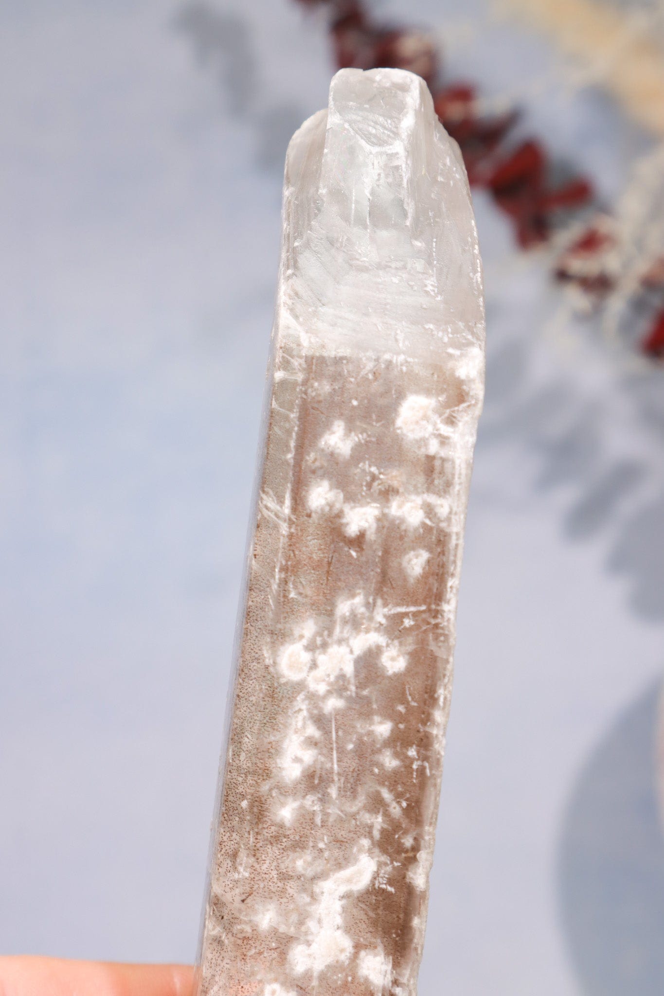 Gypsum With Iron Inclusions 15cm Specimen Tali & Loz Crystals