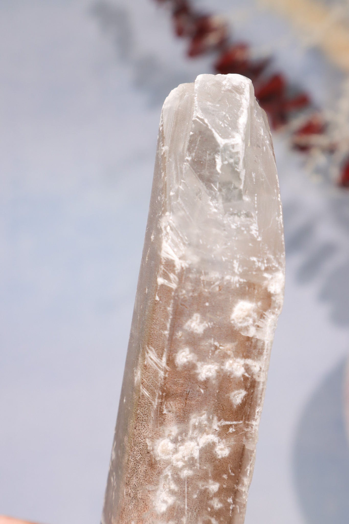 Gypsum With Iron Inclusions 15cm Specimen Tali & Loz Crystals