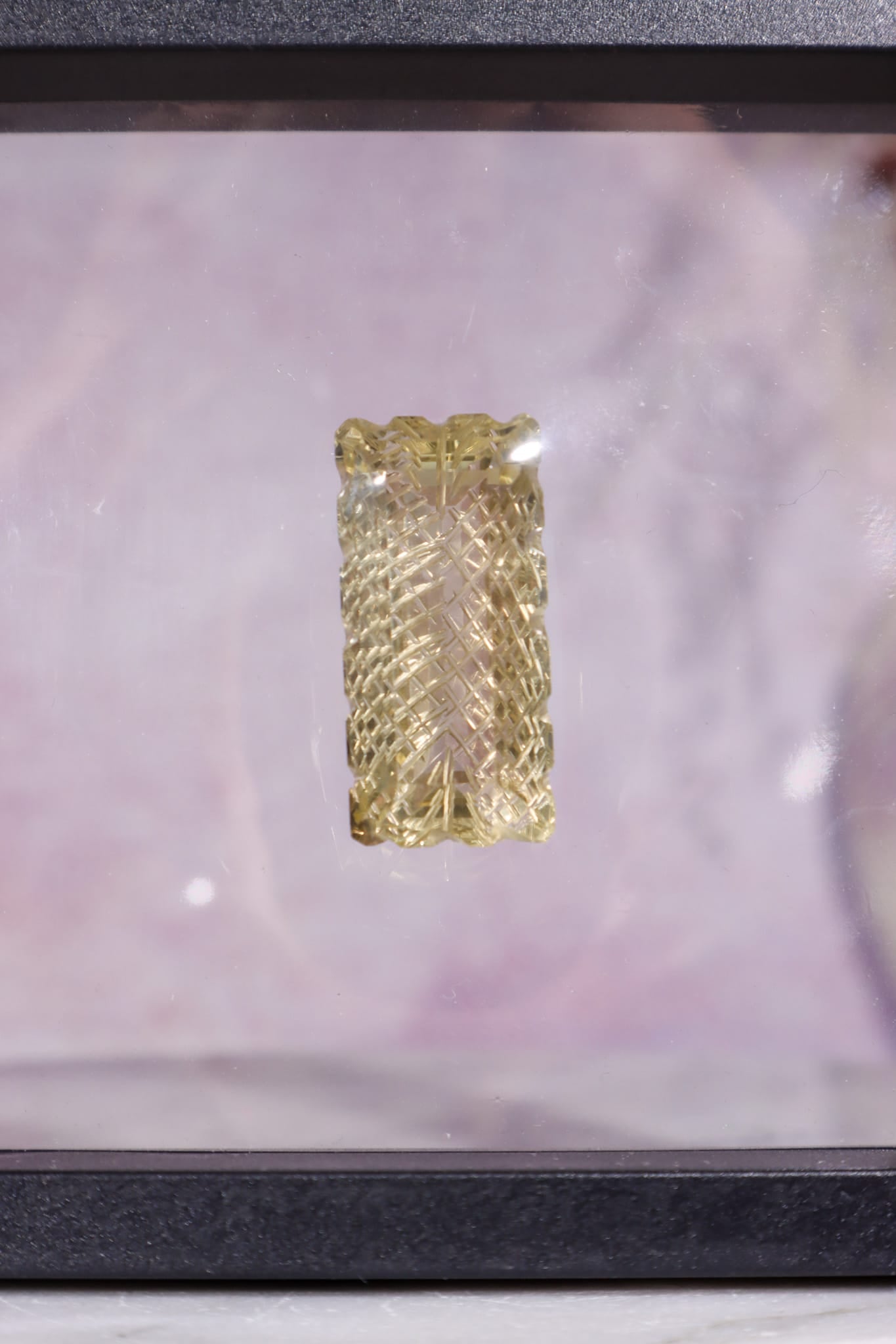 Hand Carved Citrine | 8.7g | India | Sold as Seen Carving Tali & Loz Crystals