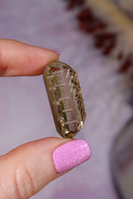 Hand Carved Citrine | 8.7g | India | Sold as Seen Carving Tali & Loz Crystals