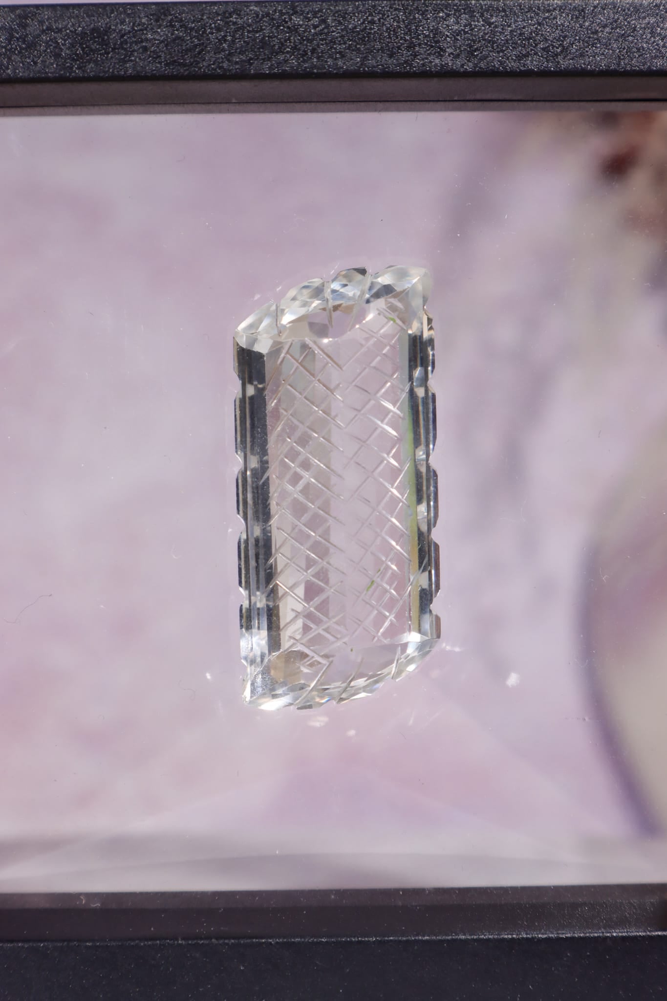 Hand Carved Clear Quartz | 13.6g | India Carving Tali & Loz Crystals