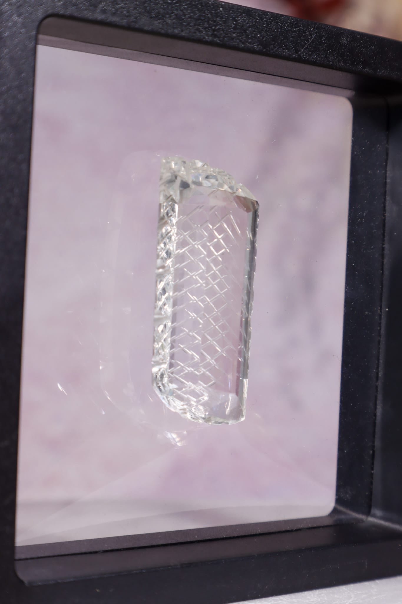 Hand Carved Clear Quartz | 13.6g | India Carving Tali & Loz Crystals