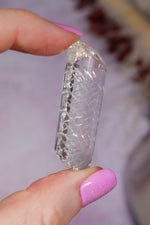 Hand Carved Clear Quartz | 13.6g | India Carving Tali & Loz Crystals