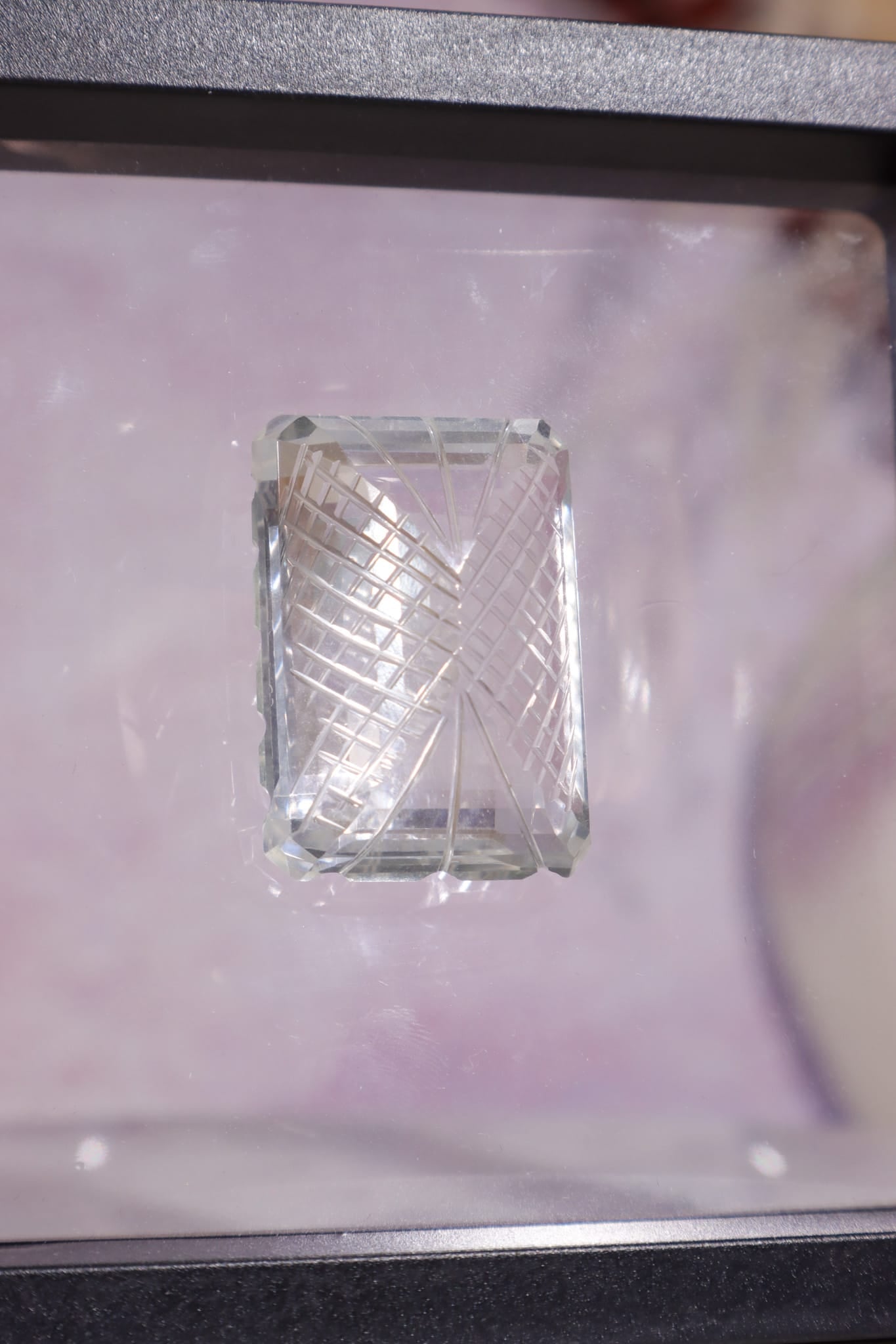 Hand Carved Clear Quartz | 20.5g | India Carving Tali & Loz Crystals