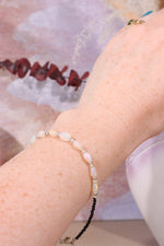 Hand Crafted Opal Bracelet with Spinel, Sold As Seen Jewellery Tali & Loz Crystals