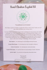 Heart Chakra Crystal Kit Crystal Sets Tali & Loz Crystals