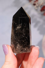 Heated Smokey Quartz Tower 6cm Towers Tali & Loz Crystals