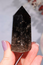 Heated Smokey Quartz Tower 6cm Towers Tali & Loz Crystals
