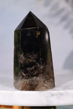 Heated Smokey Quartz Tower 6cm Towers Tali & Loz Crystals
