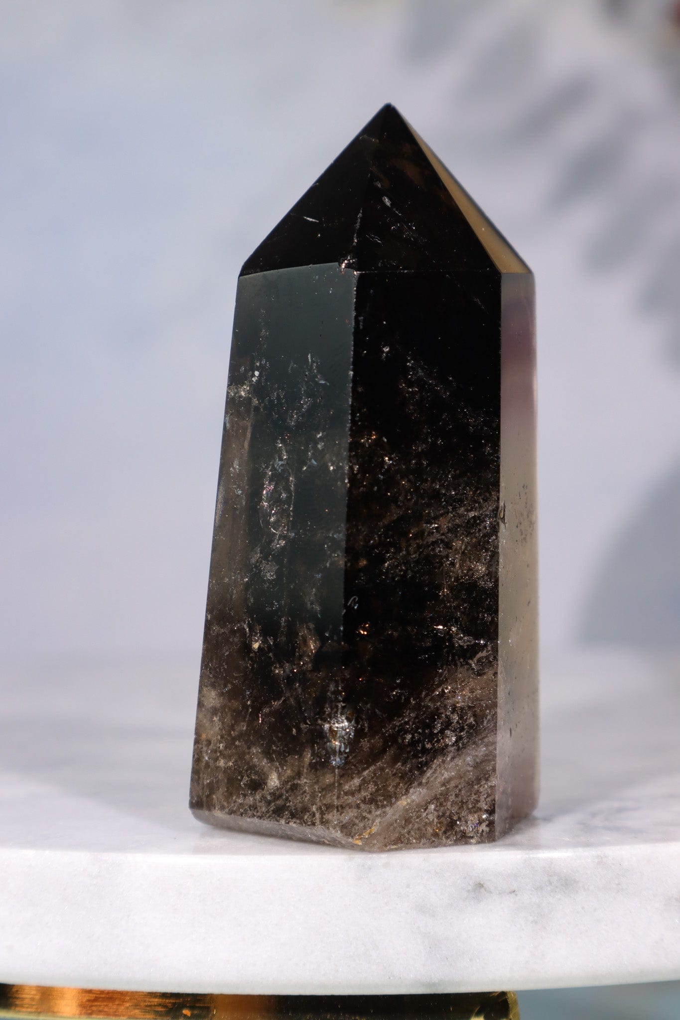 Heated Smokey Quartz Tower 6cm Towers Tali & Loz Crystals