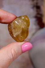 Heliodor Tumble | approx. 30 × 24 × 20mm | Brazil Tumblestones Tali & Loz Crystals