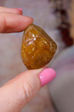Heliodor Tumble | approx. 30 × 24 × 20mm | Brazil Tumblestones Tali & Loz Crystals