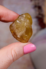 Heliodor Tumble | approx. 30 × 24 × 20mm | Brazil Tumblestones Tali & Loz Crystals