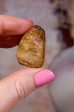 Heliodor Tumble | approx. 30 × 24 × 20mm | Brazil Tumblestones Tali & Loz Crystals