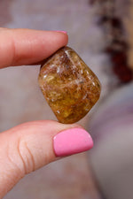 Heliodor Tumble | approx. 30 × 24 × 20mm | Brazil Tumblestones Tali & Loz Crystals