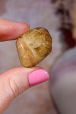Heliodor Tumble | approx. 30 × 24 × 20mm | Brazil Tumblestones Tali & Loz Crystals