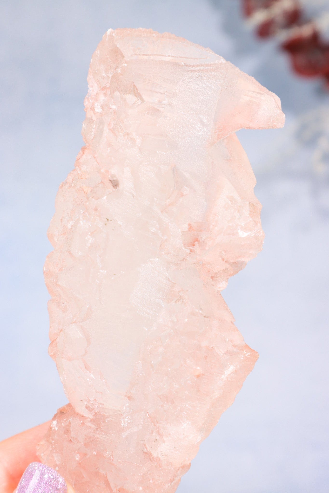 Hematite Stained Natural Quartz Freeform Freeform Tali & Loz Crystals