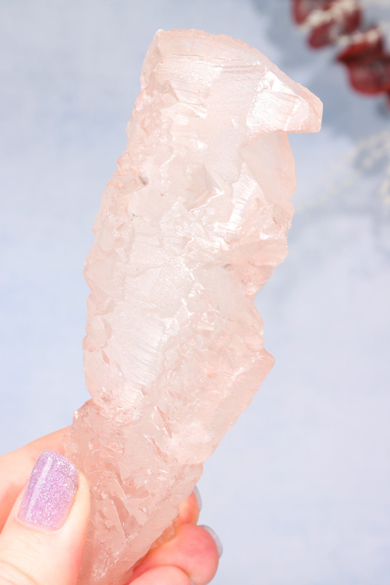 Hematite Stained Natural Quartz Freeform Freeform Tali & Loz Crystals