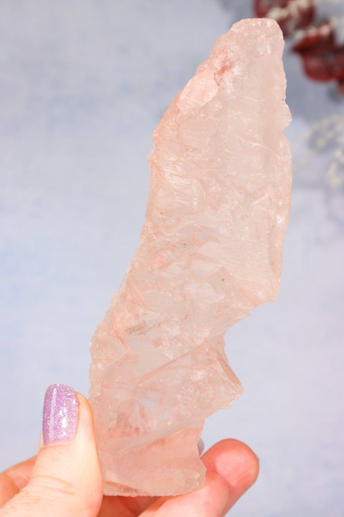 Hematite Stained Natural Quartz Freeform Freeform Tali & Loz Crystals