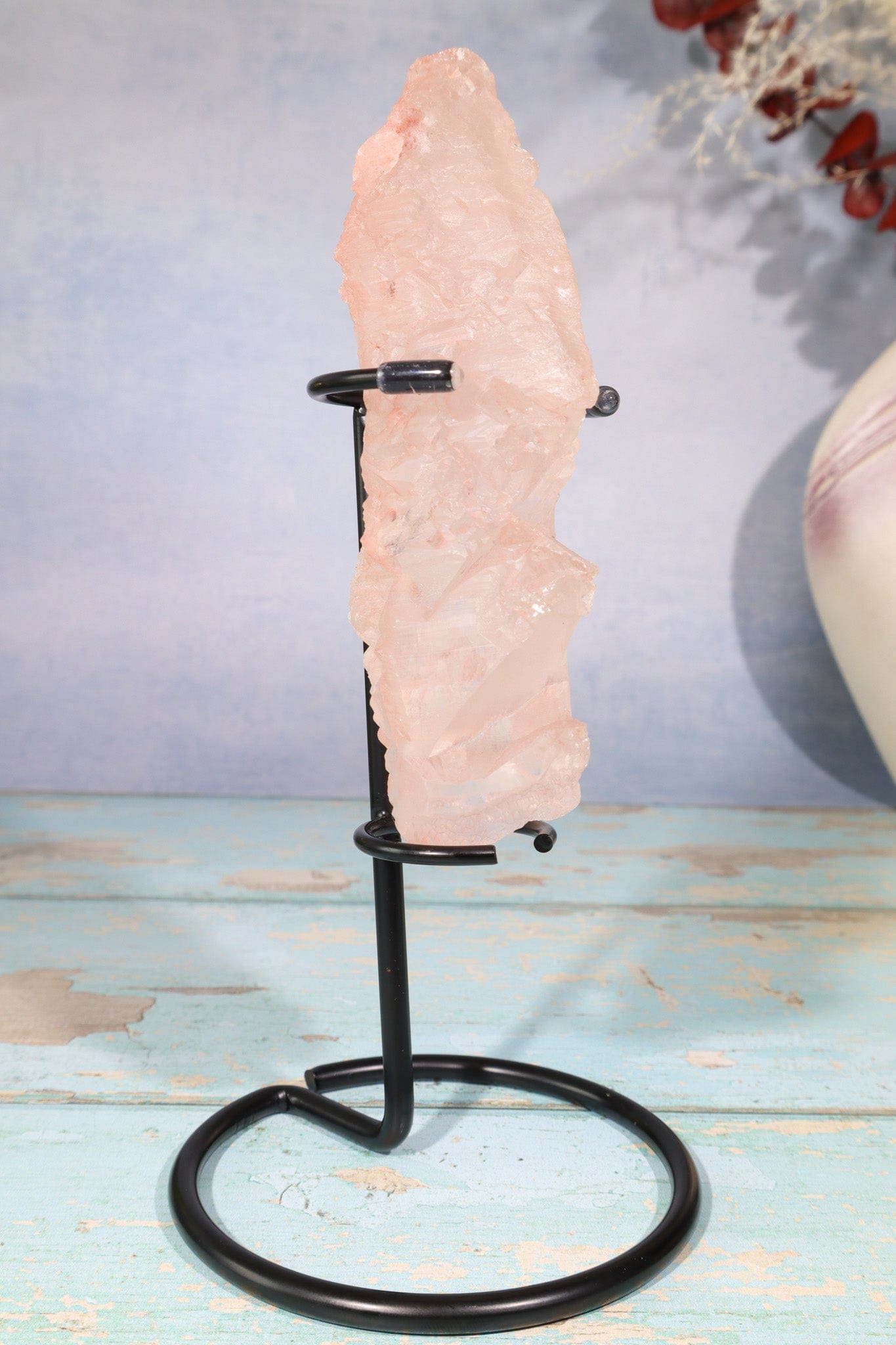 Hematite Stained Natural Quartz Freeform Freeform Tali & Loz Crystals