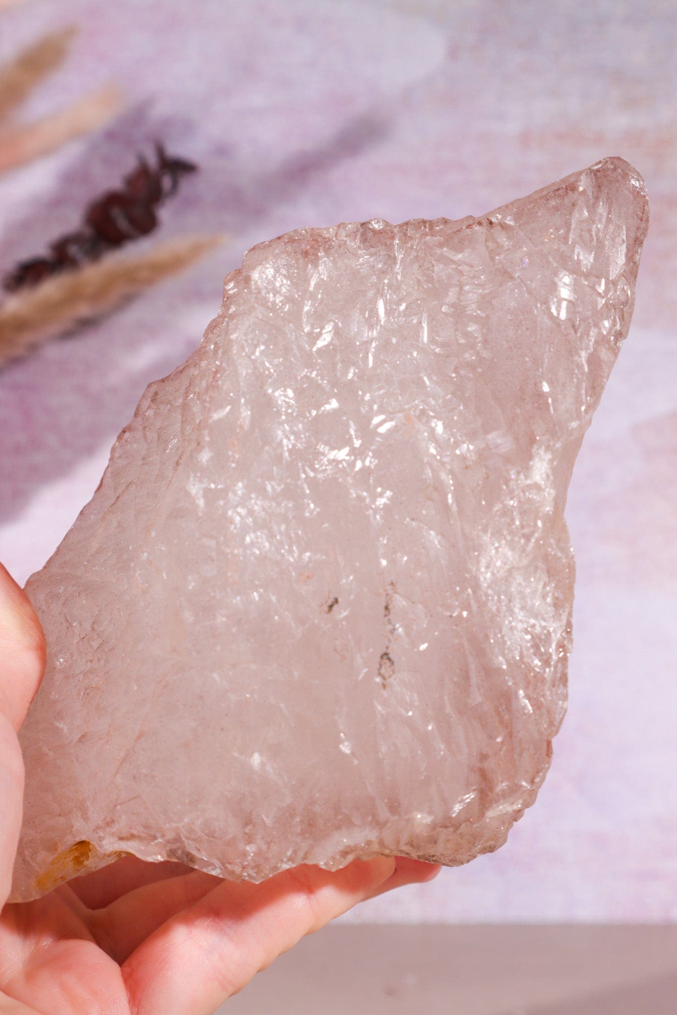 Hematoid Quartz Dragon Scale Elestial Freeform 1.1kg - Tali & Loz Crystals