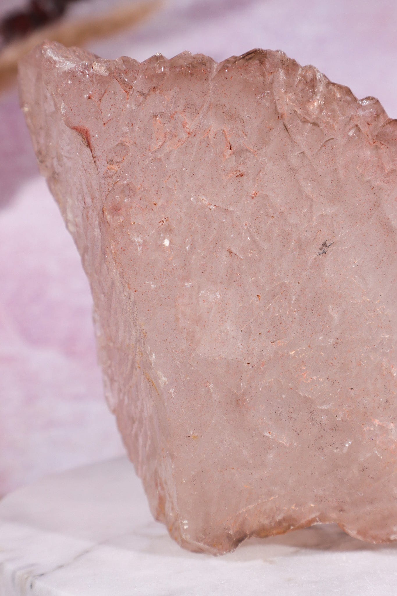 Hematoid Quartz Dragon Scale Elestial Freeform 1.1kg - Tali & Loz Crystals