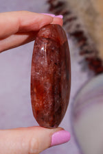 Hematoid Quartz Palmstone | 6.6cm | Madagascar Palm Stone Tali & Loz Crystals