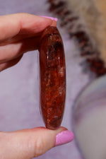 Hematoid Quartz Palmstone | 6.6cm | Madagascar Palm Stone Tali & Loz Crystals