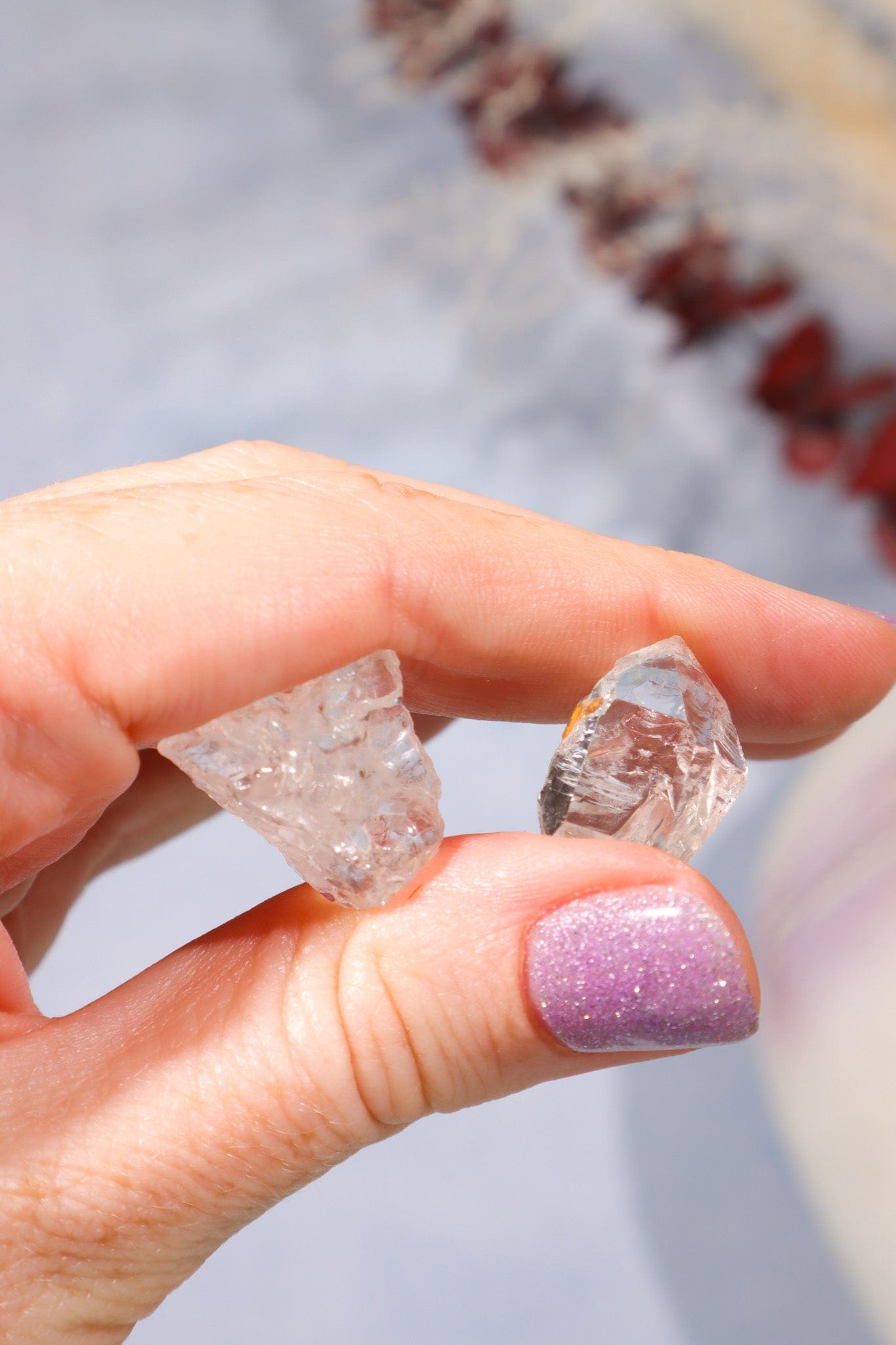 Herkimer Diamonds Small 15-25 mm Rough Crystals Tali & Loz Crystals