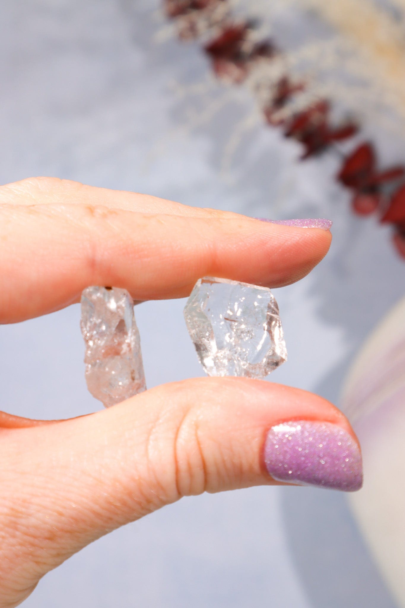 Herkimer Diamonds Small 15-25 mm Rough Crystals Tali & Loz Crystals