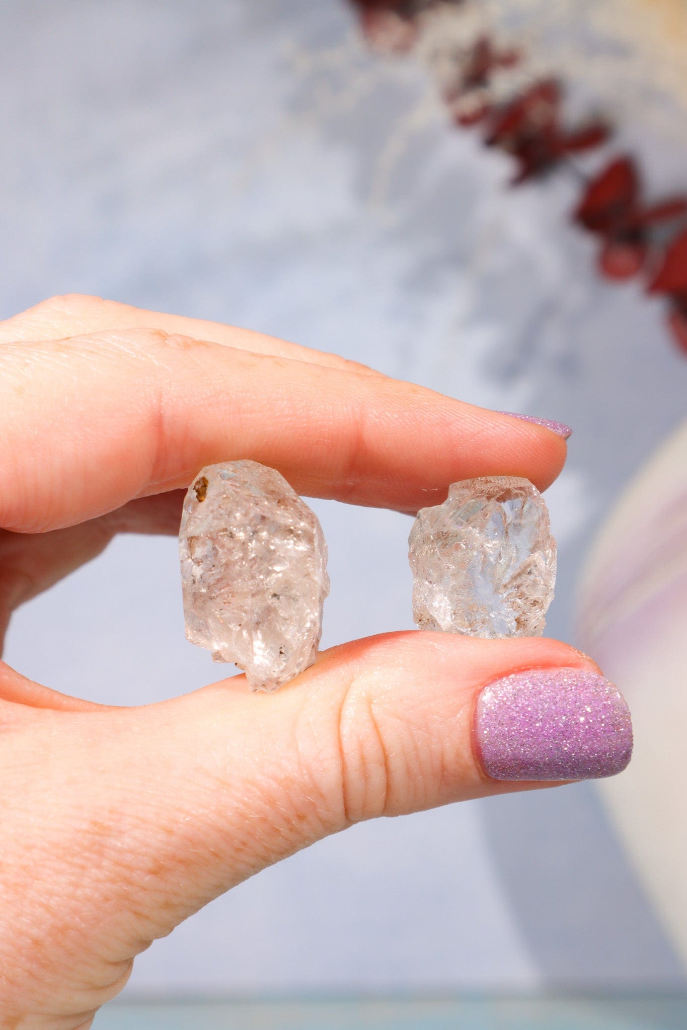 Herkimer Diamonds Small 15-25 mm Rough Crystals Tali & Loz Crystals