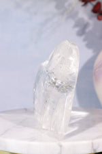 High Quality Clear Quartz Self Standing Heart Carving Carving Tali & Loz Crystals