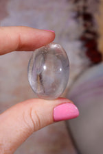 Himalayan Quartz Palm Stone | Kulu Valley, India Minerals Tali & Loz Crystals