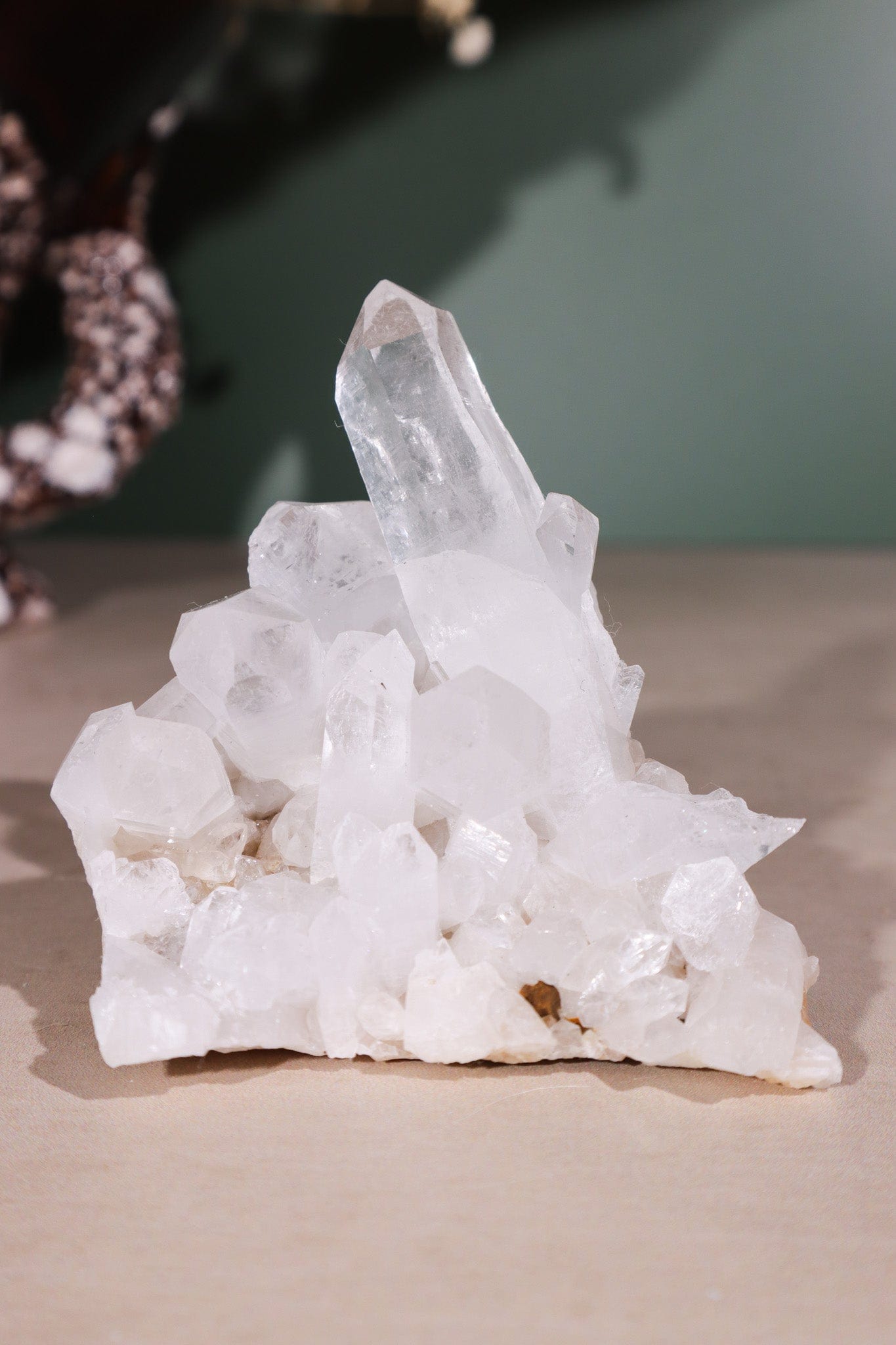 Himalayan Samadhi Quartz Cluster 0.18kg - Tali & Loz Crystals