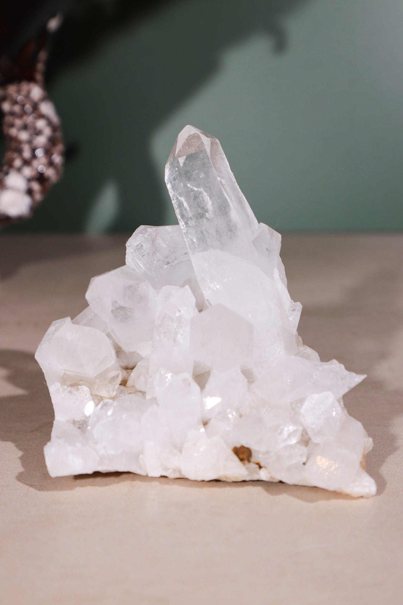 Himalayan Samadhi Quartz Cluster 0.18kg - Tali & Loz Crystals