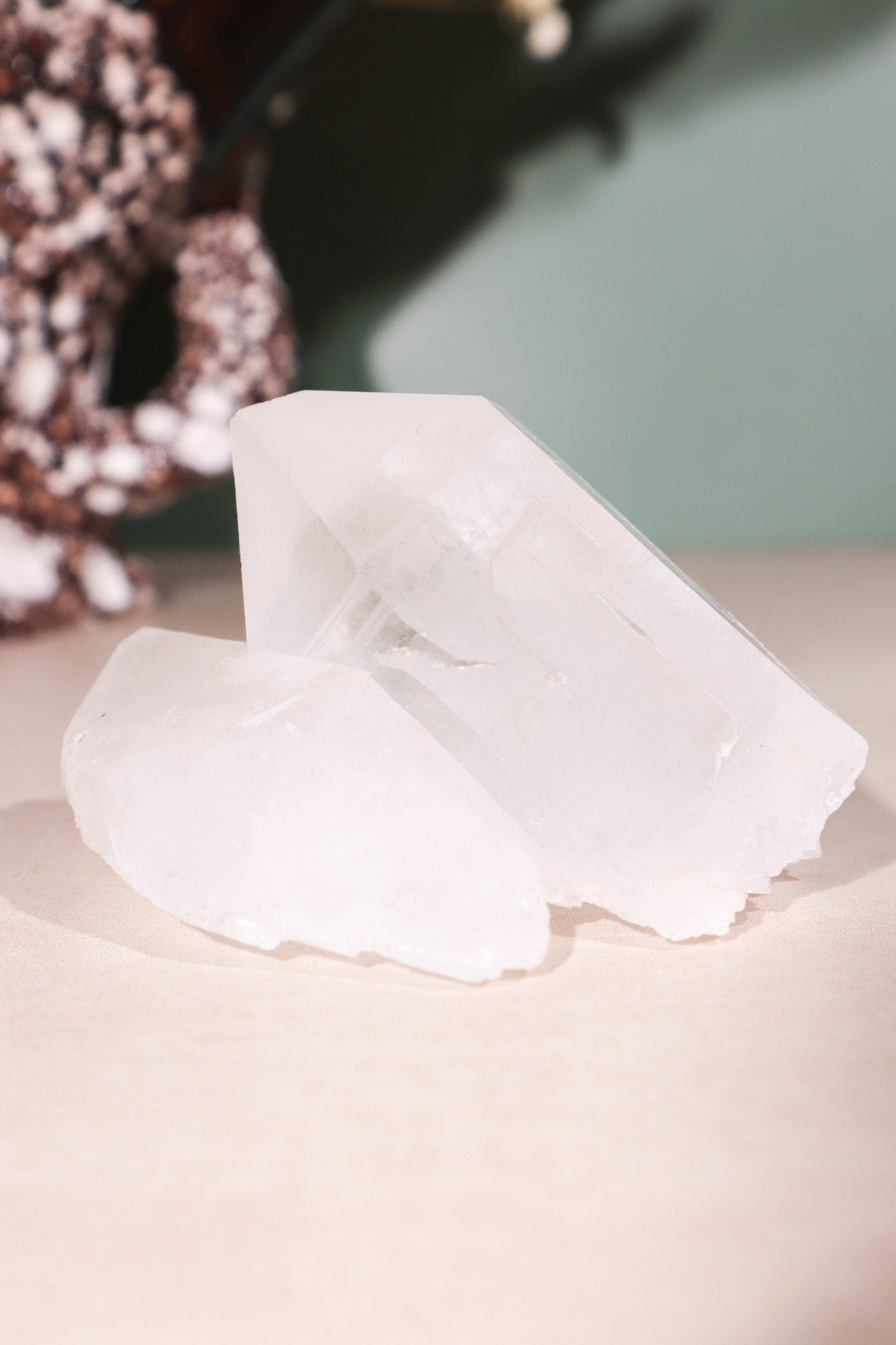 Himalayan Samadhi Quartz Cluster 0.22kg - Tali & Loz Crystals