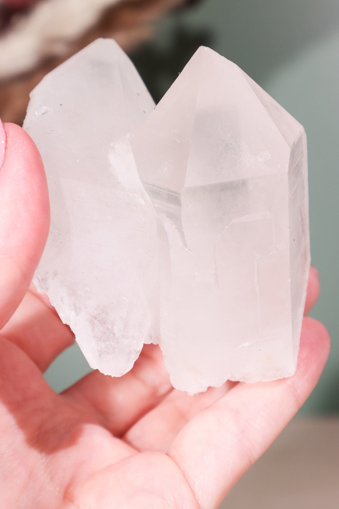 Himalayan Samadhi Quartz Cluster 0.22kg - Tali & Loz Crystals