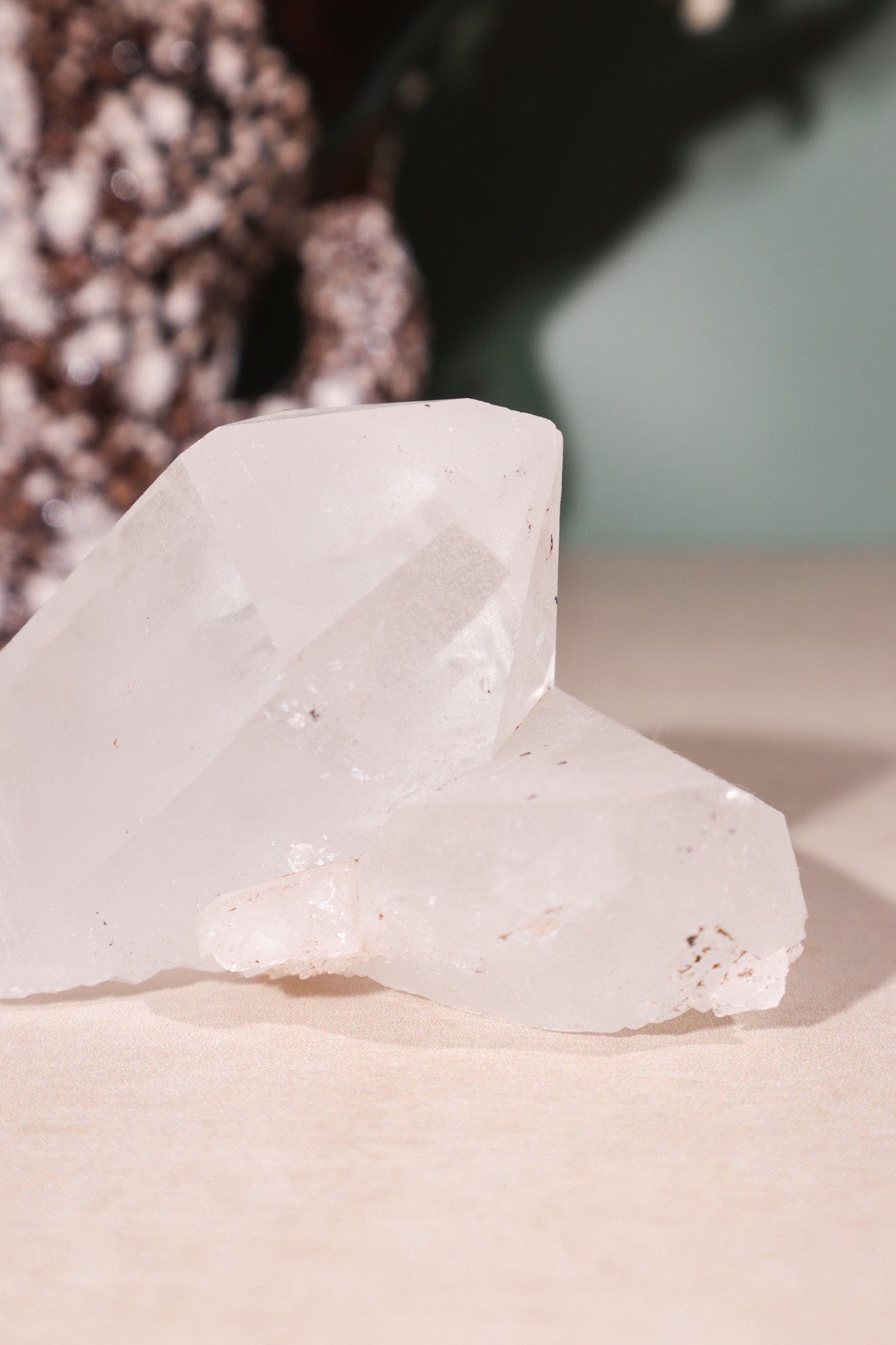 Himalayan Samadhi Quartz Cluster 0.22kg - Tali & Loz Crystals