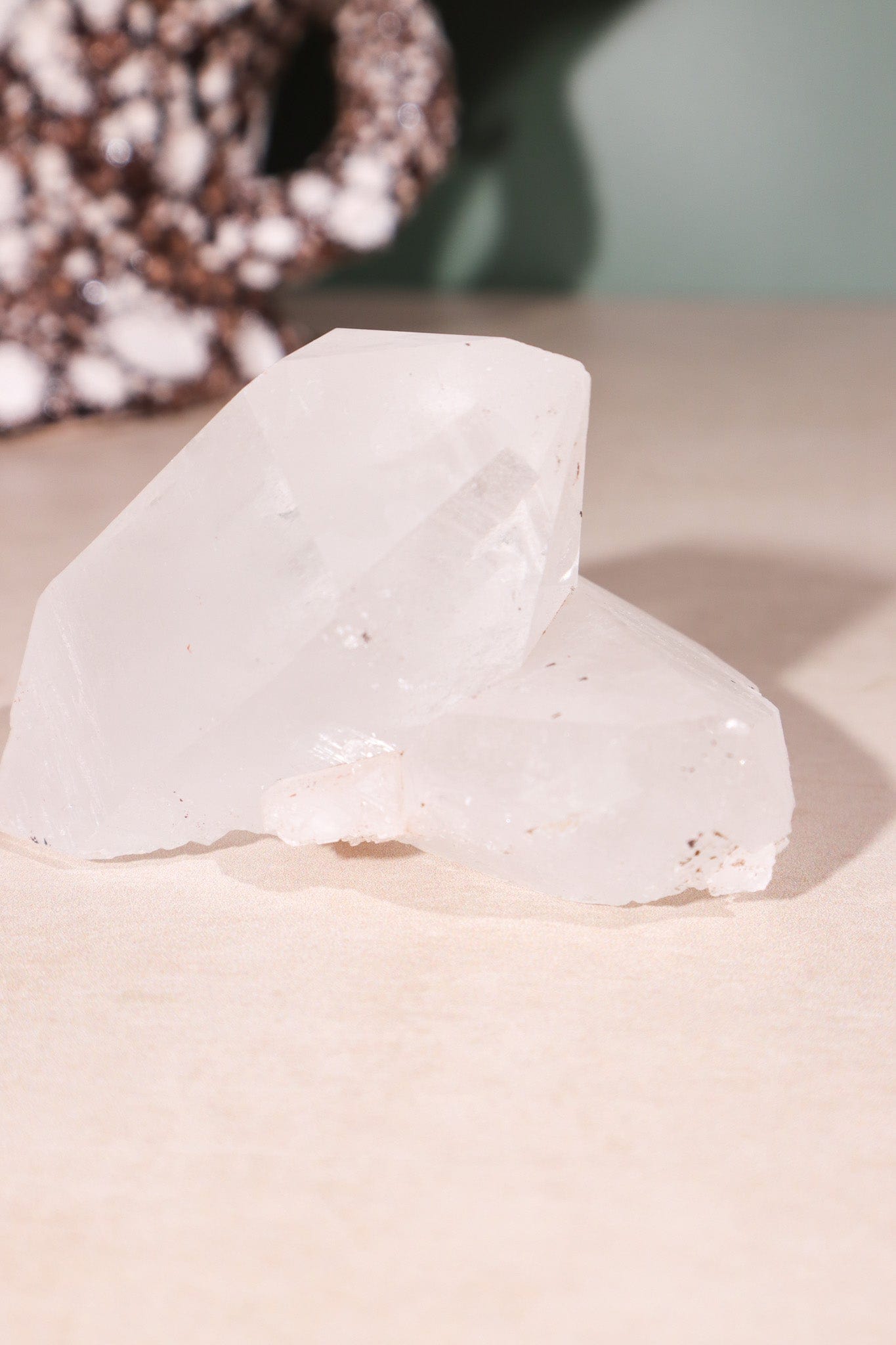 Himalayan Samadhi Quartz Cluster 0.22kg - Tali & Loz Crystals